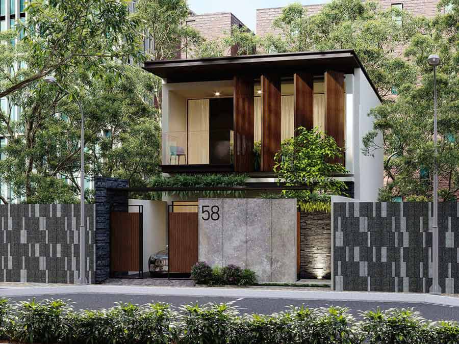 25 + 样板二层花园别墅设计案例-37