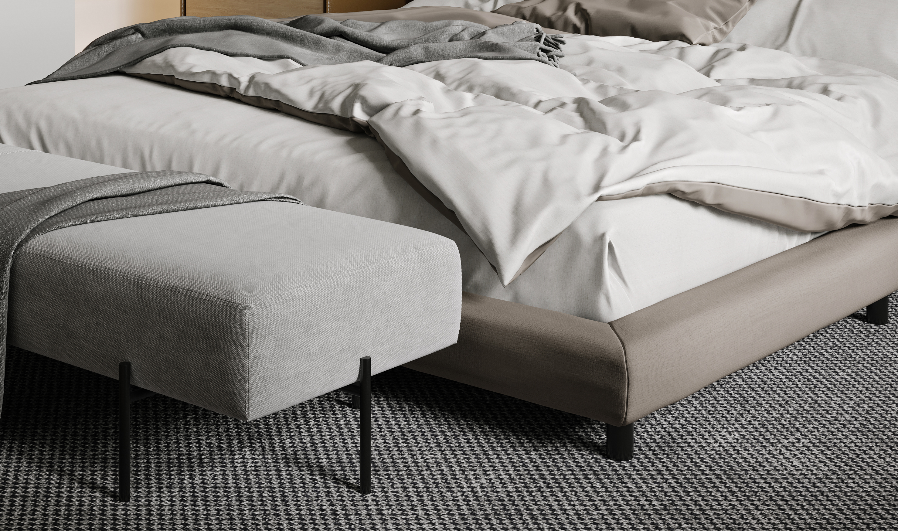 现代简约平层空间丨左舍-28