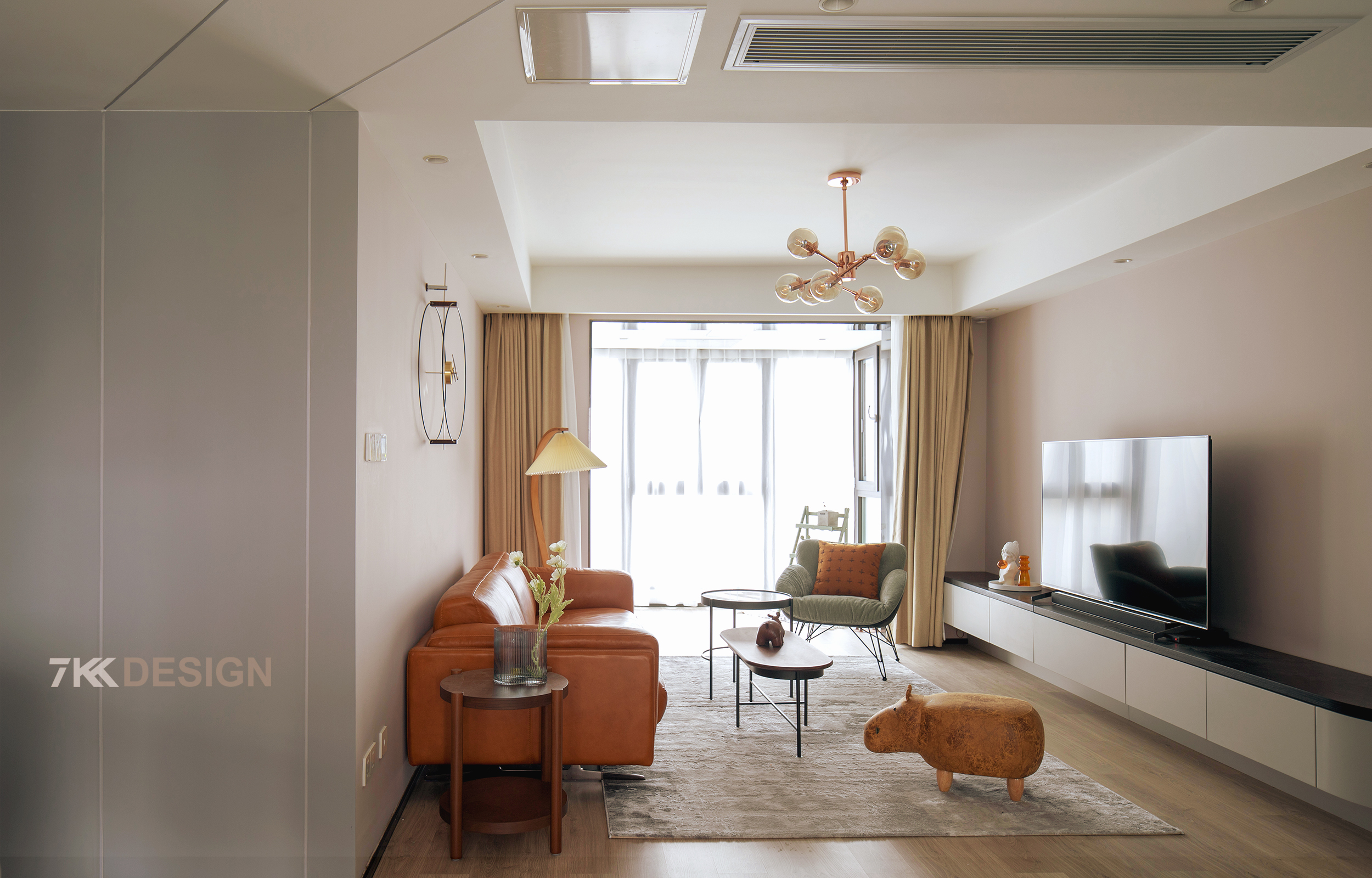 82㎡两居室打造高级质感,科技炫酷的现代北欧风之家-23