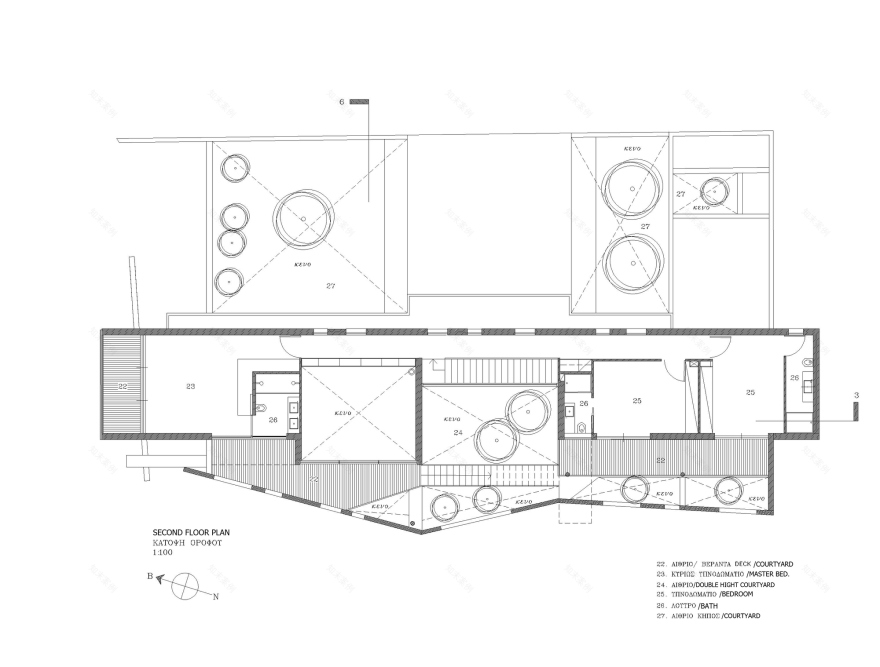 带庭院的房子丨塞浦路斯尼科西亚丨Christos Pavlou Architecture-23