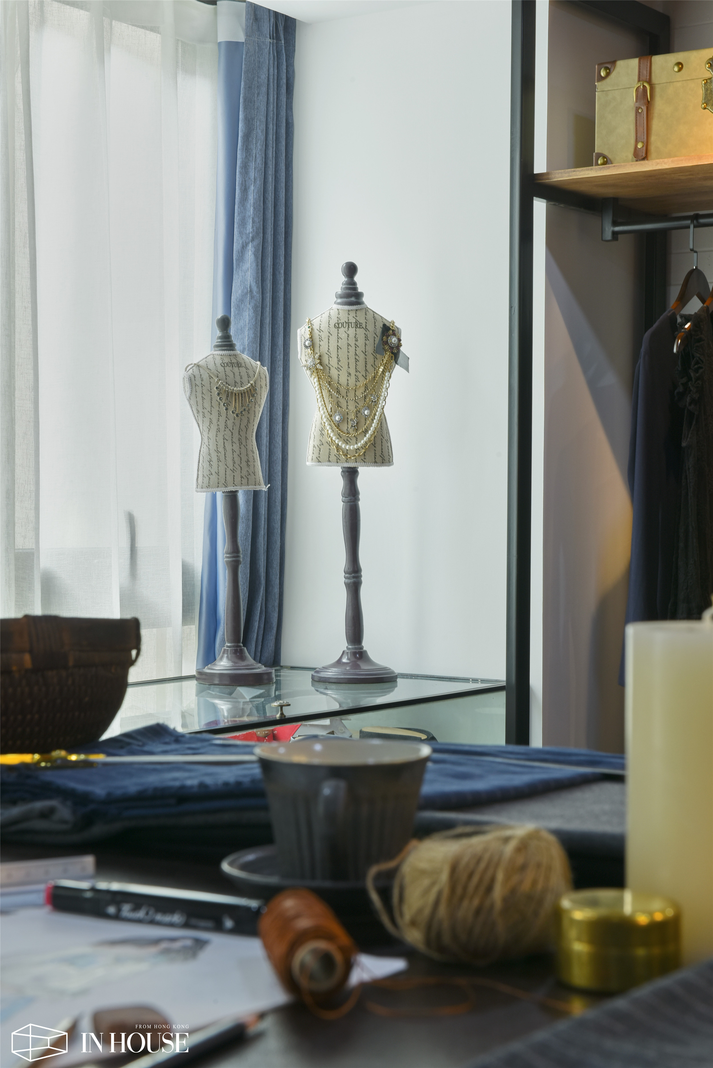 融创财富一号“私人衣橱”LOFT工业风公寓样板间设计——INHOUSE设计！-4