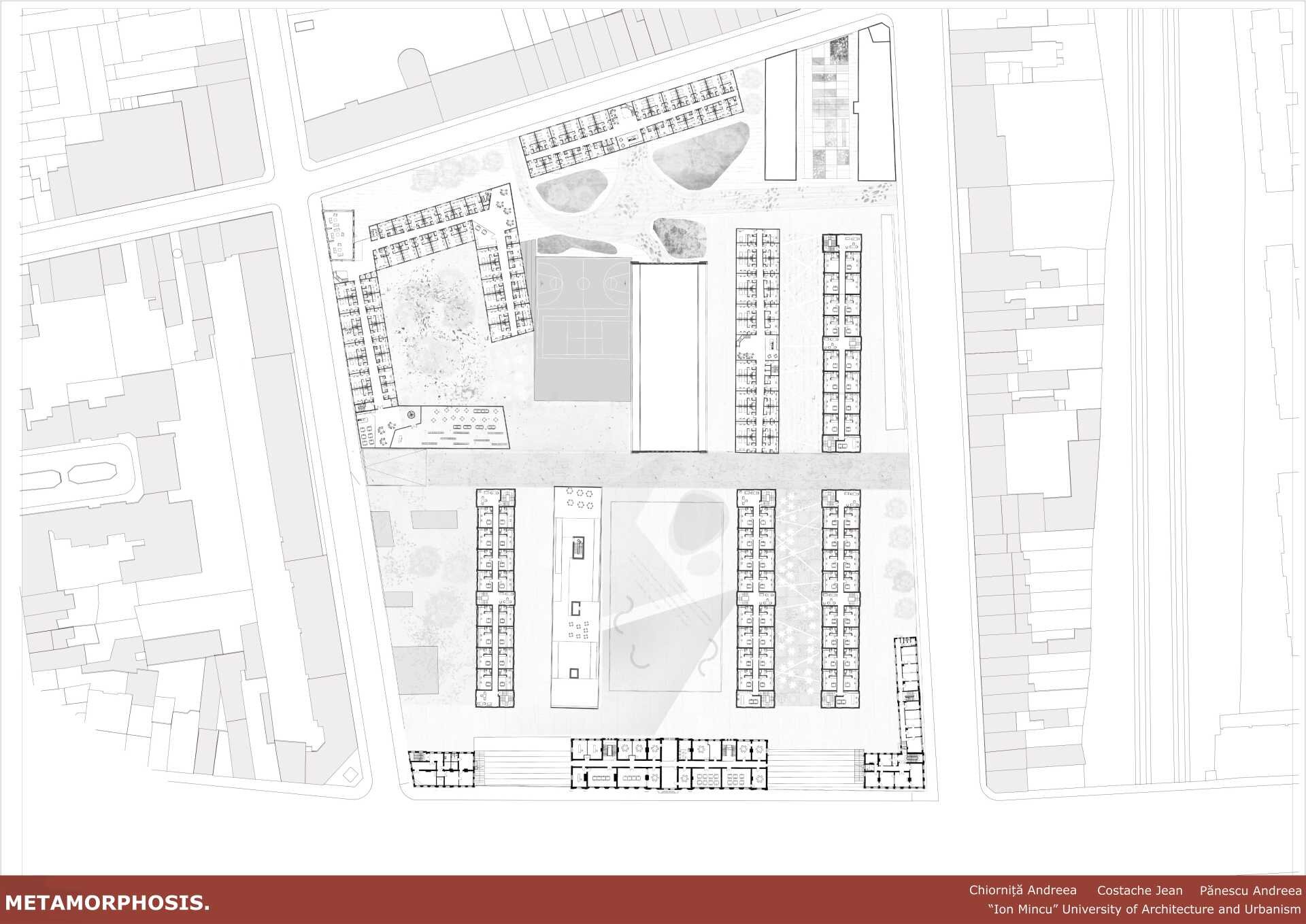 “Crown Barracks”从军事营房到大学校园改造丨比利时-81
