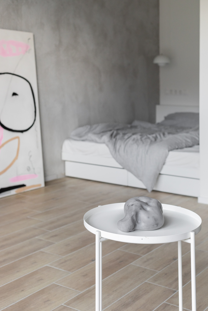 莫斯科极简小公寓设计丨俄罗斯莫斯科丨SHKAF interior architects-46