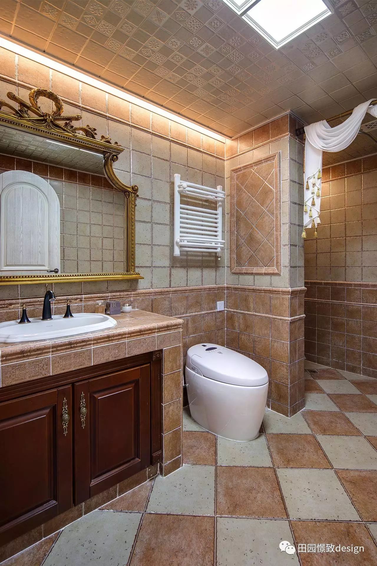 德阳凯丽景湖 130 平米美式田园旧房改造，女神的私密花园-54