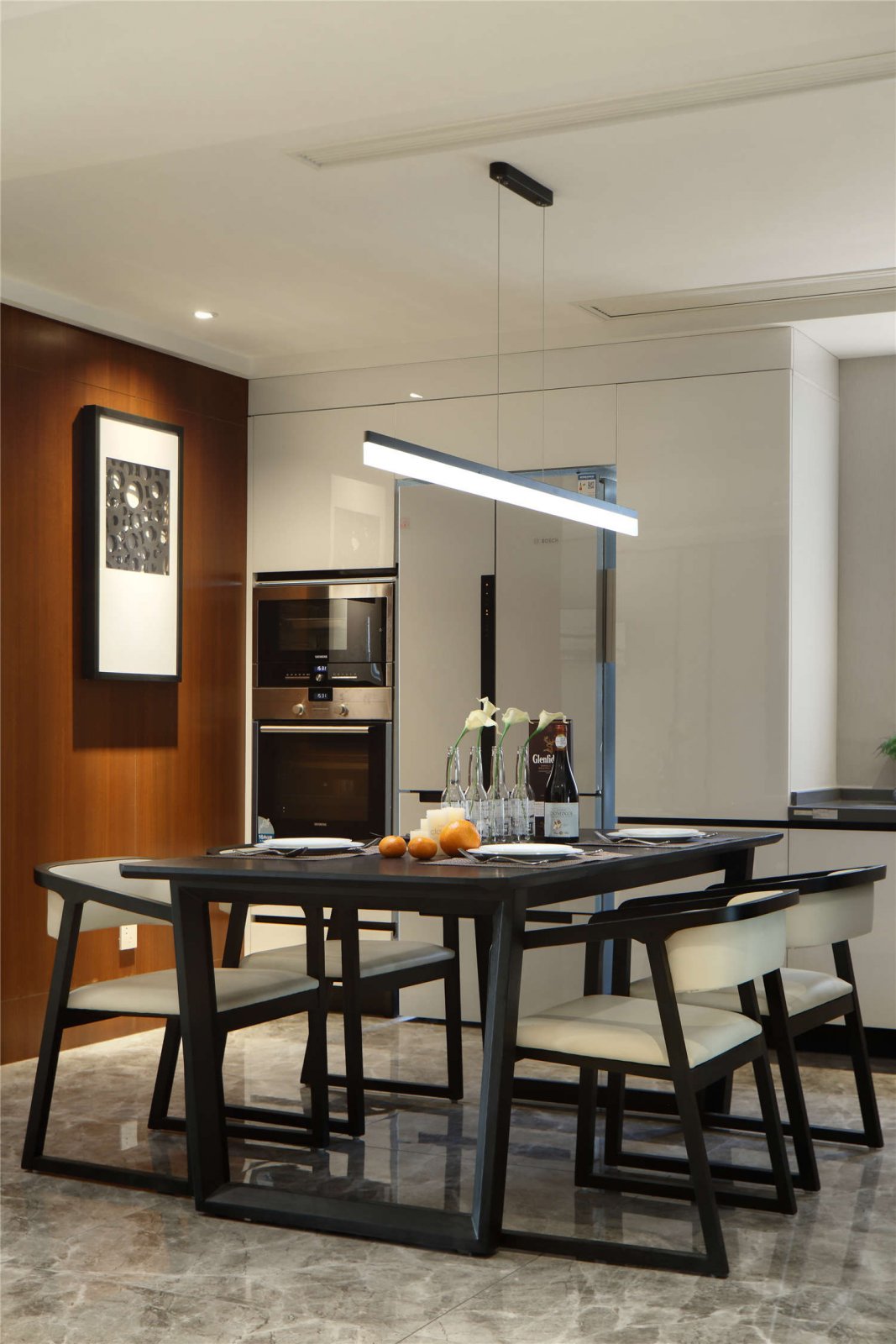 充满现代轻奢风格的居住空间-12