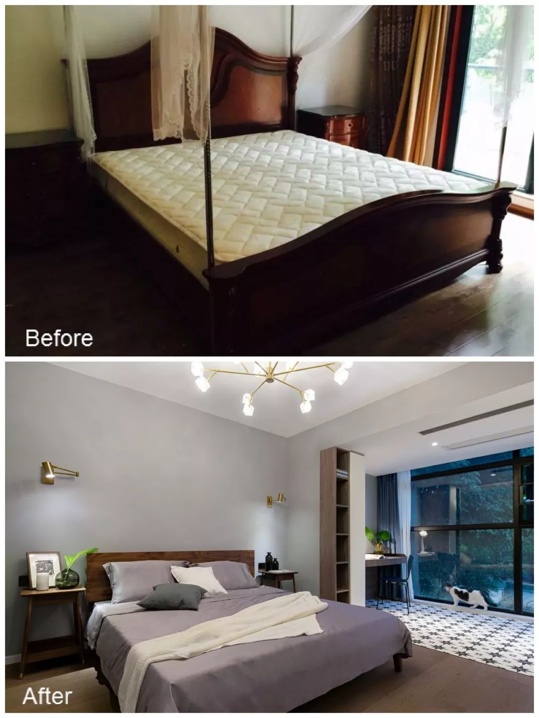 深圳福田 110 平五口之家改造 | 咖啡吧搬回家，三代同堂不拥挤-115