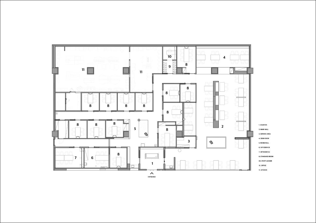 蒸汽料理餐厅丨韩国首尔丨韩国设计事务所 Minwoo*-26