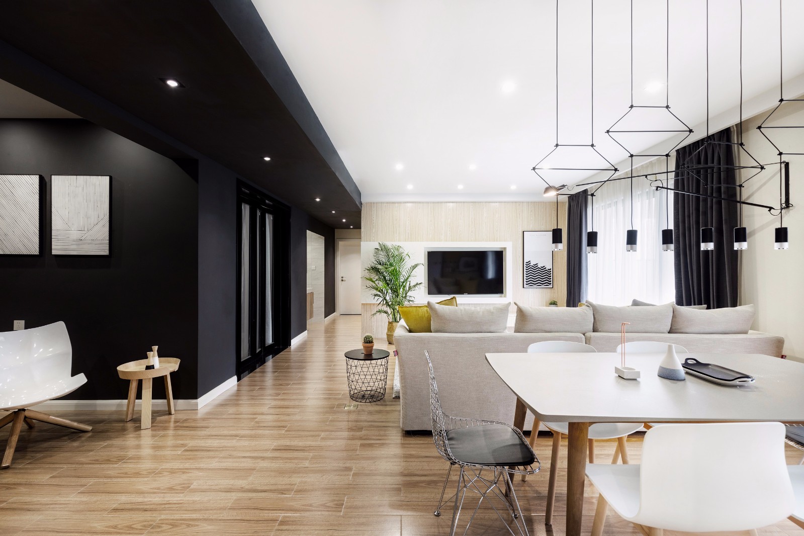 248㎡北欧风别墅  壹阁设计-7