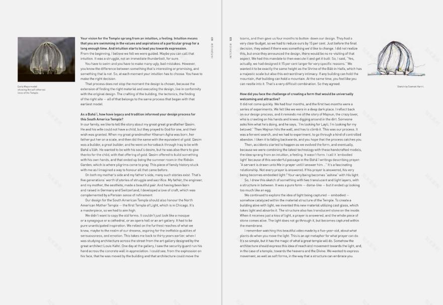 Embodied Light · 南美洲巴哈伊神庙丨智利圣地亚哥丨Hariri Pontarini Architects-13