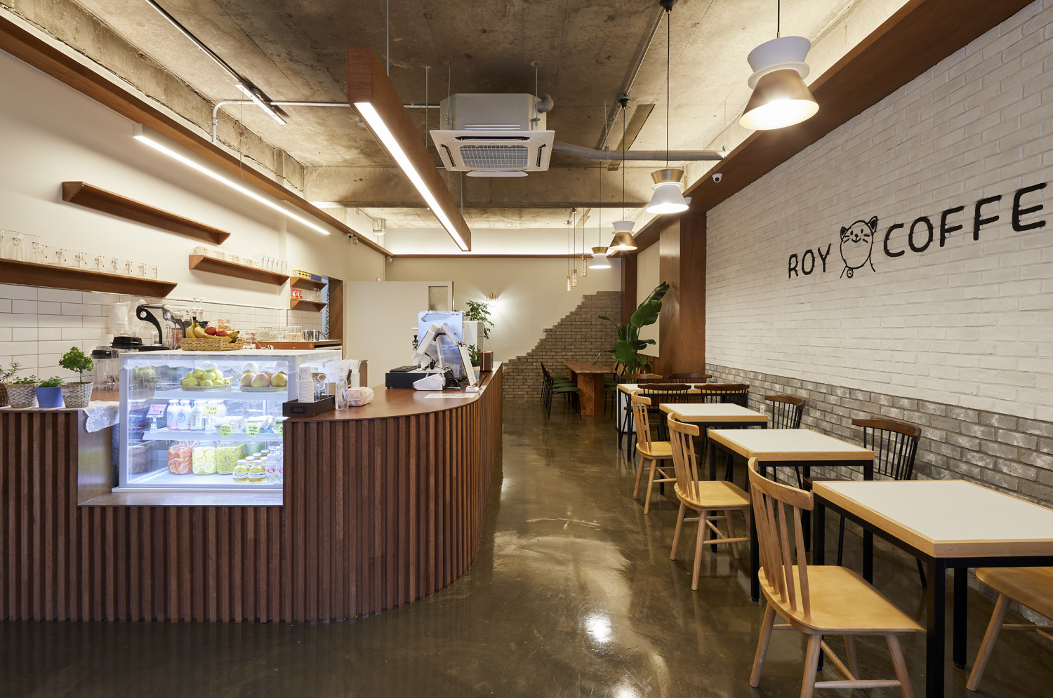 19 坪简约咖啡厅，打造温馨氛围-3