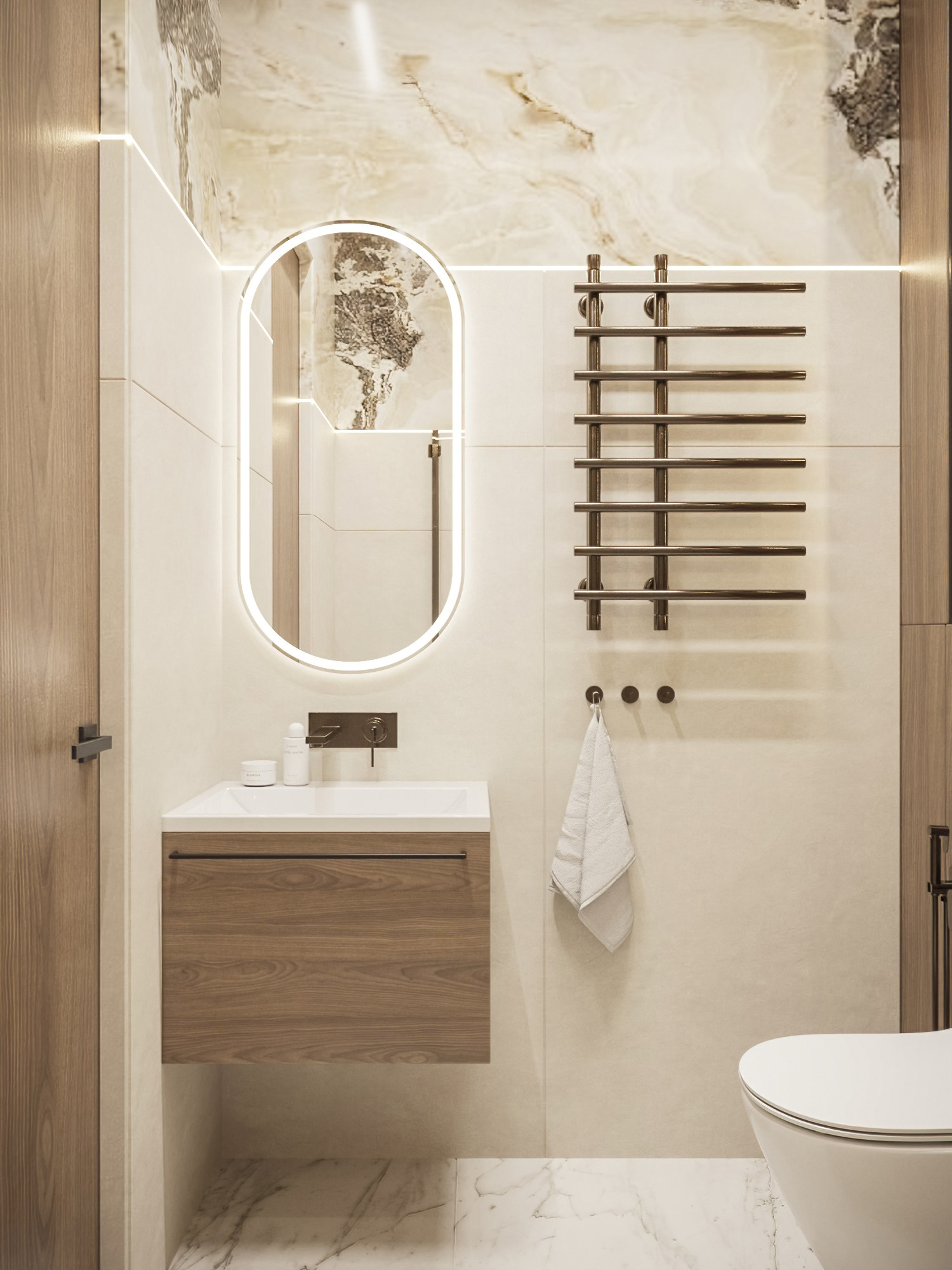 Квартира для девушки в стиле Джапанди-8