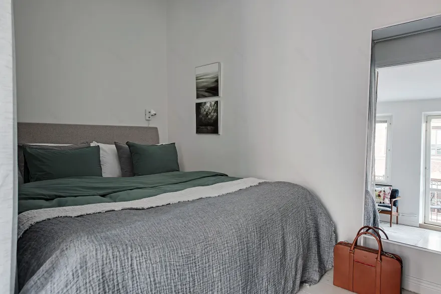 瑞典公寓 | 旧木门的魅力-13