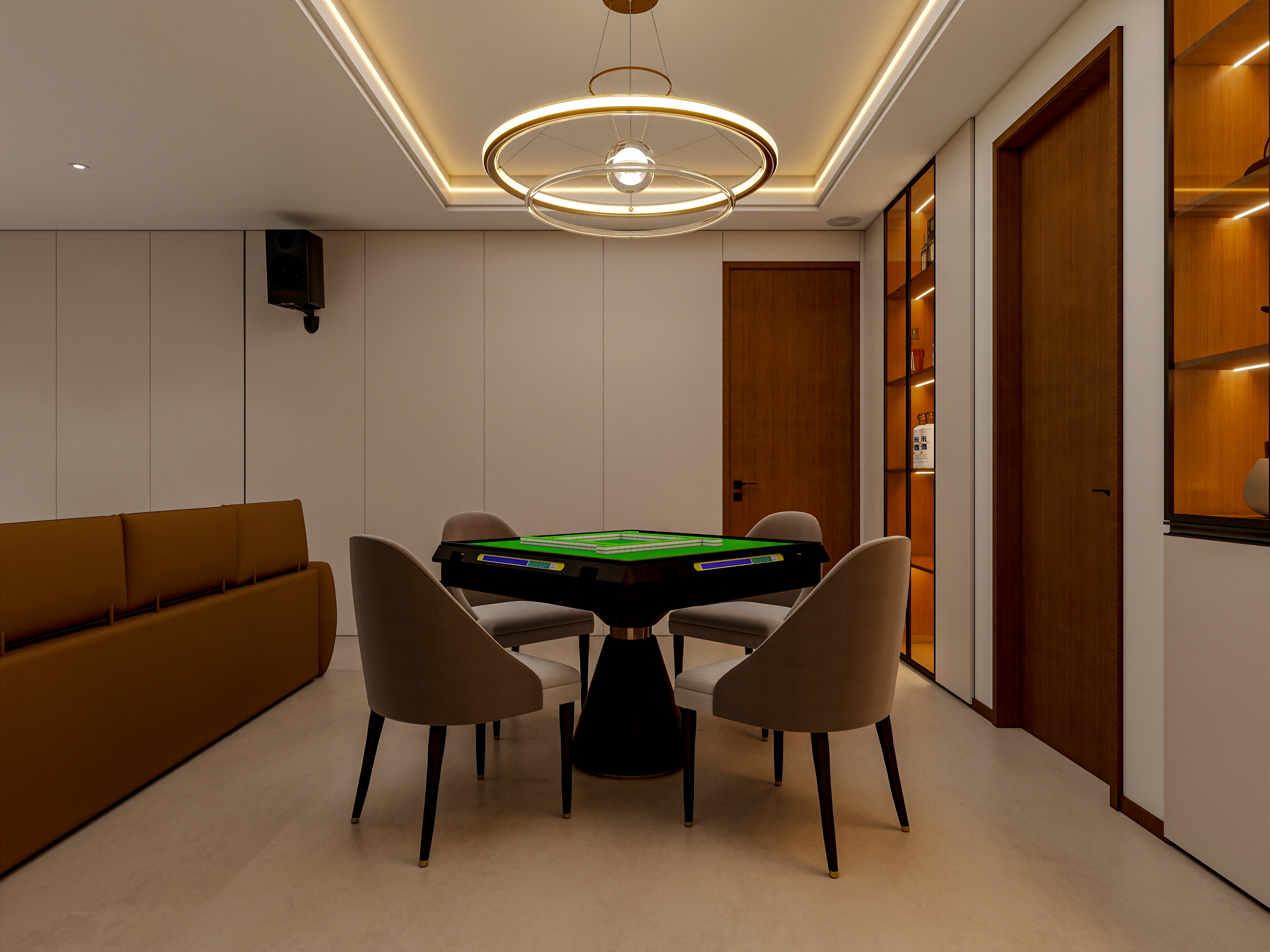 四川成都花间君邸（603平方现代极简底跃四居室）-77