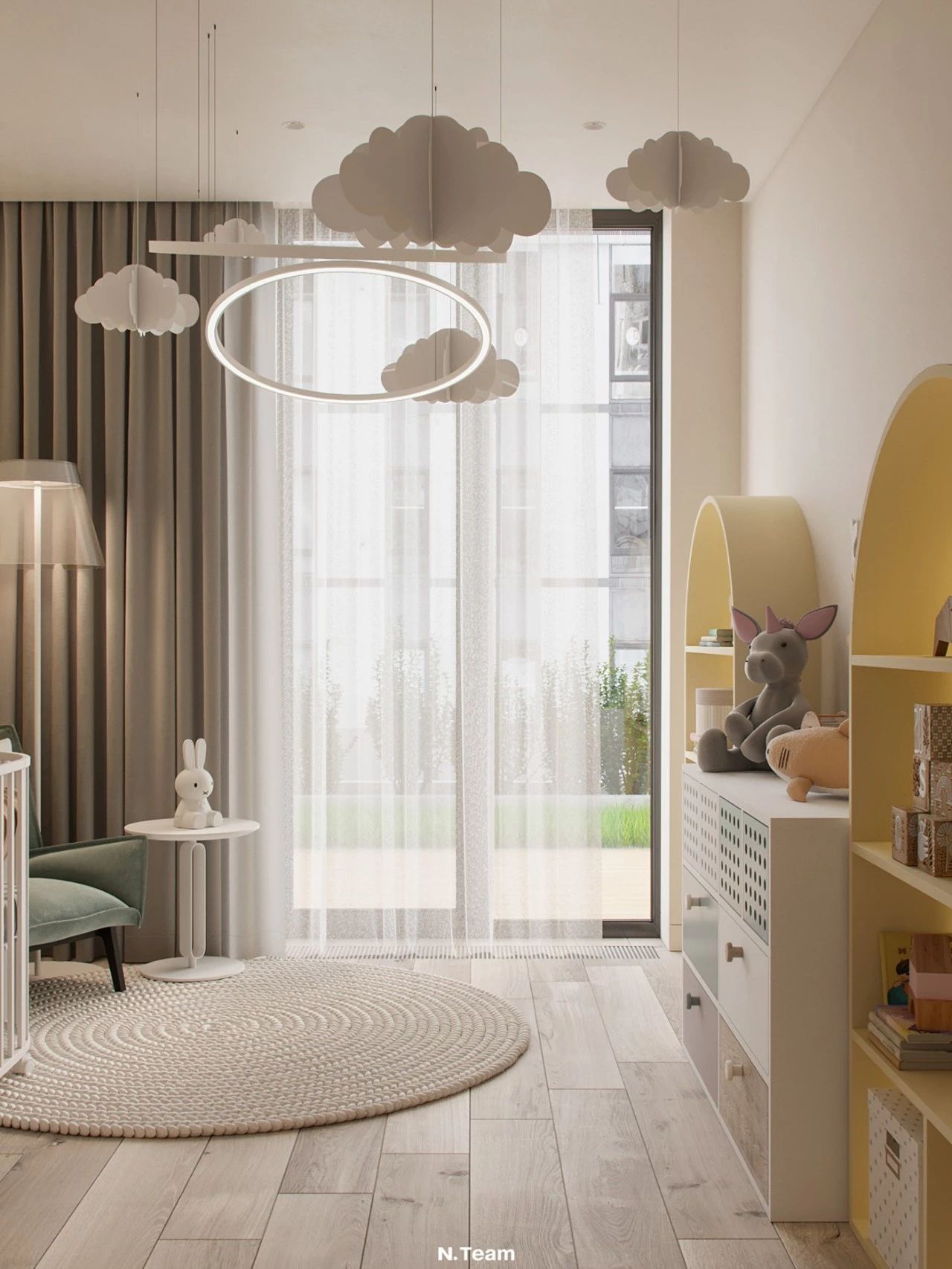 80㎡现代简约小家丨N.Team Design-33