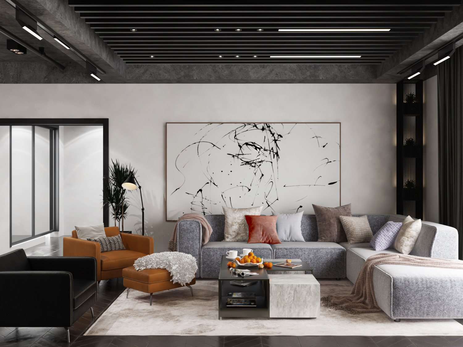 MODERN INDUSTRIAL ROOM-7