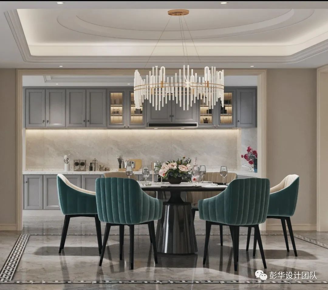 世茂·茂悦府现代轻奢别墅丨彭华设计团队-17