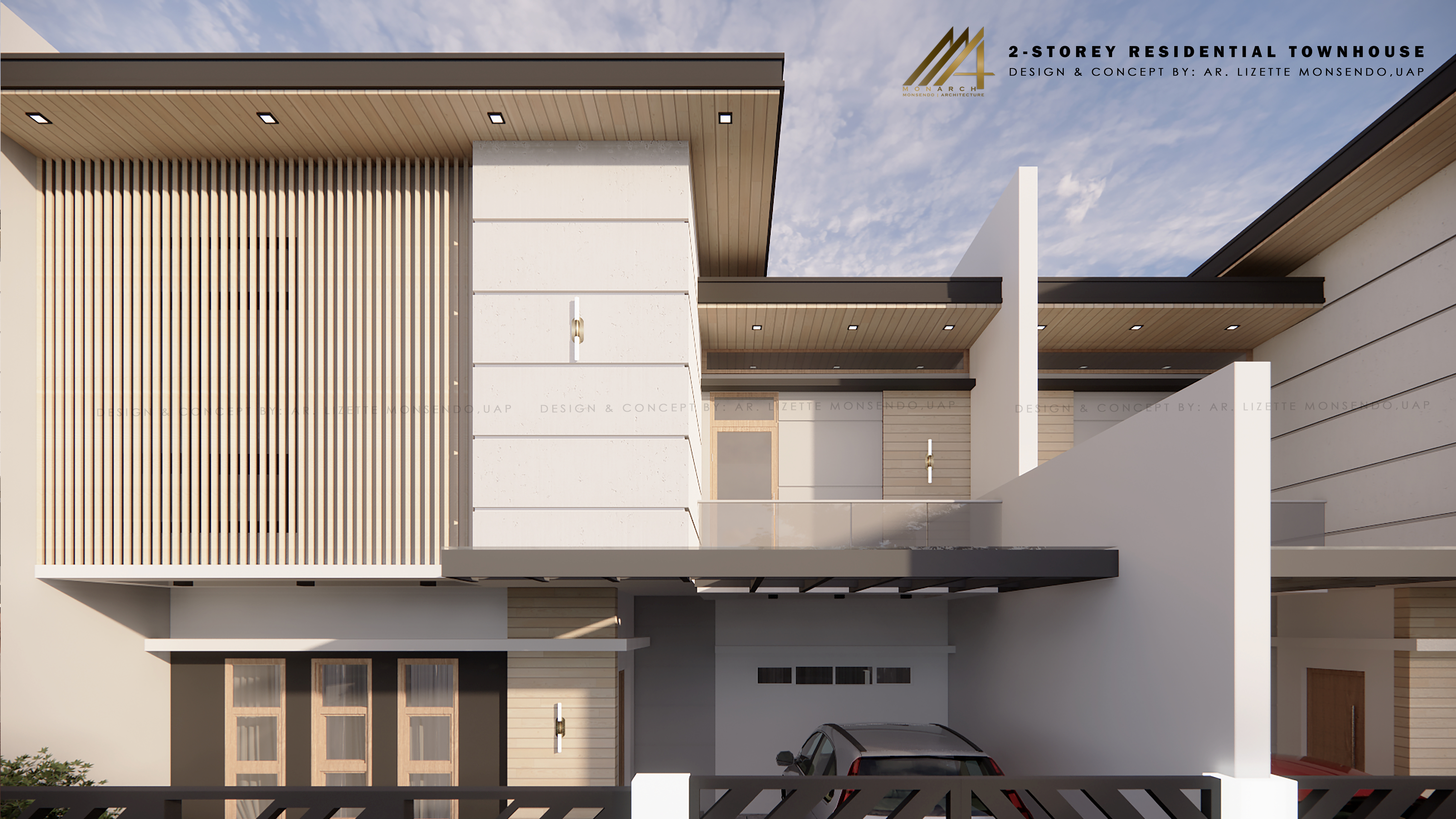 2-Storey townhouse residential-7