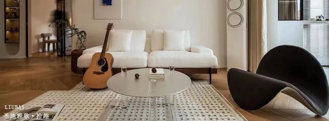 奶油风私宅设计丨留白屿下空间建筑-68