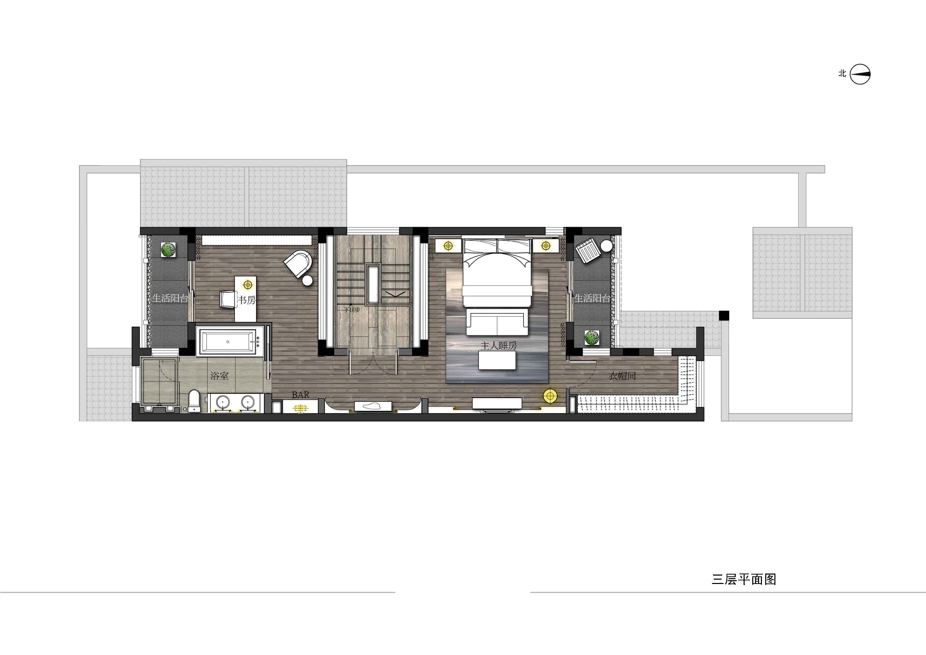 梁志天  池州九华山涵月楼度假村项目E户型深化设计20140110-2