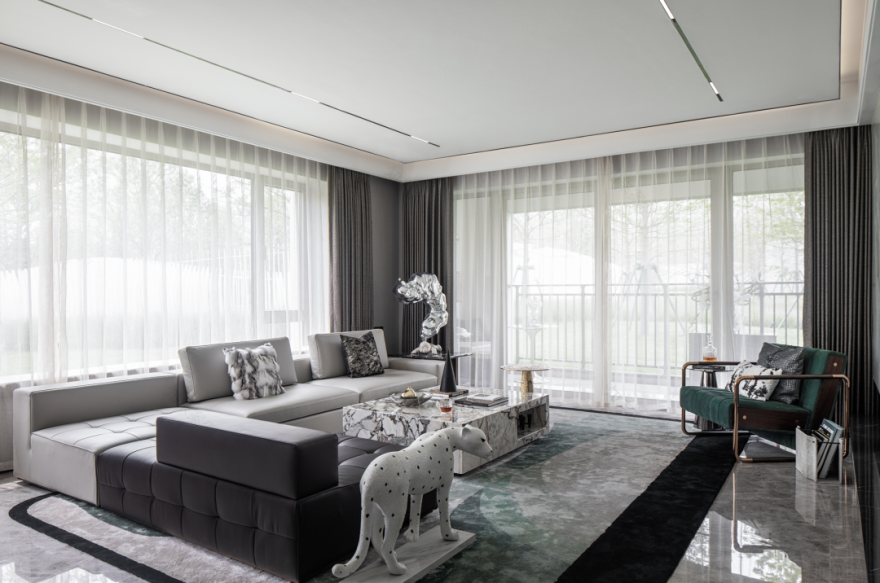 西安万科·东望上樾198户型丨中国西安丨深圳GNU金秋设计-8