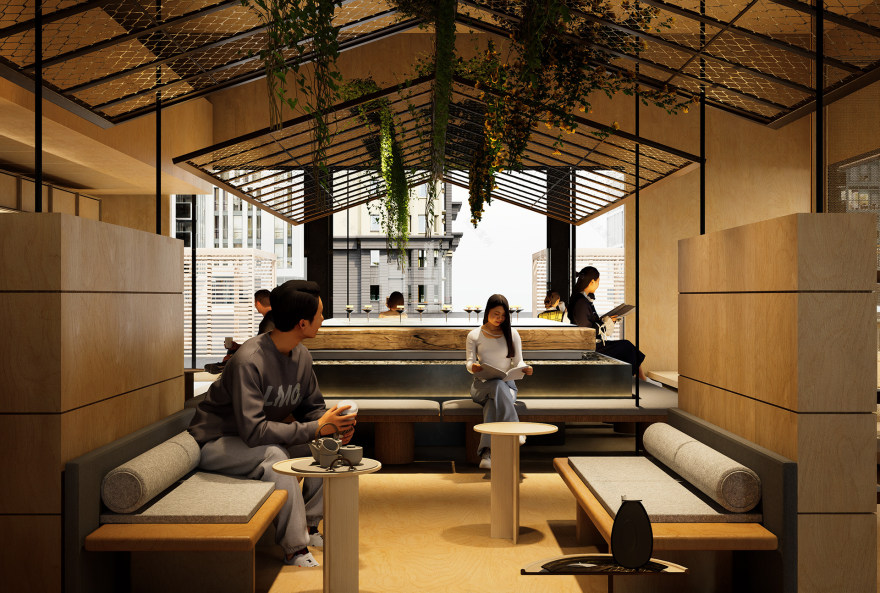 儒記茶飲 ROOJI tea house,弧影棲所・城市輕奢私寓丨中国台湾丨與儒記茶飲品牌,NT甯居室內高端工程,藍雅設計-33