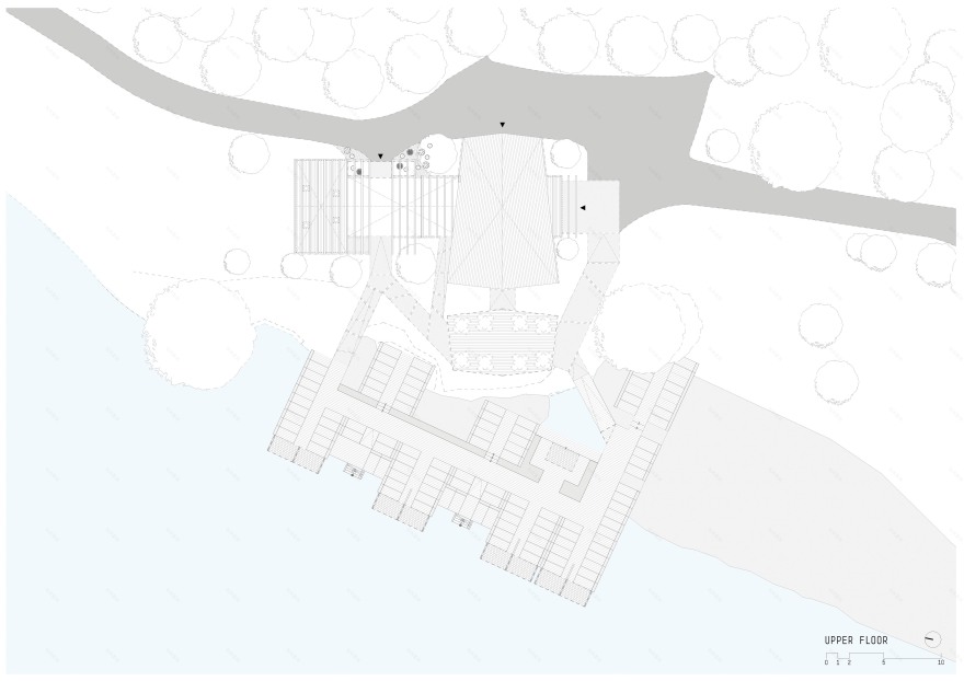 湖边休闲建筑,自然与设计的和谐融合-37