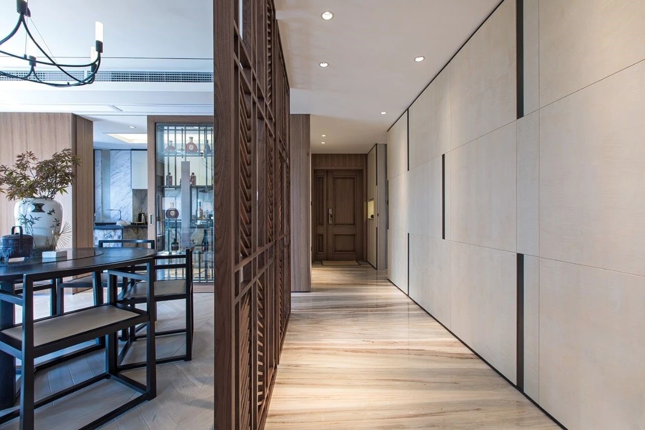 温州鸿泰设计 | 天豪公寓 精心雕琢的新中式170㎡-2