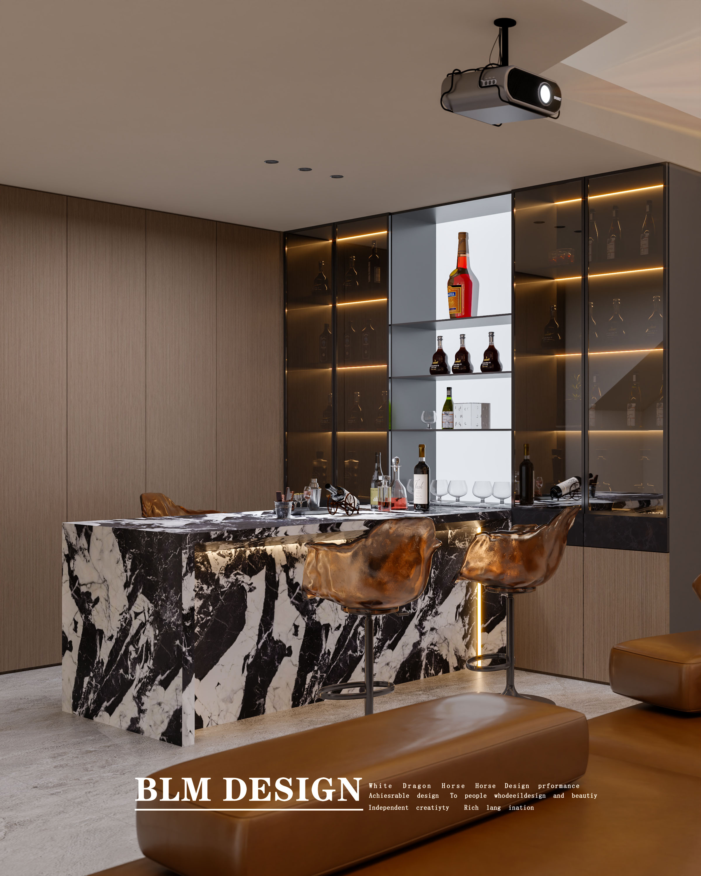 意式轻奢效果图案例-5