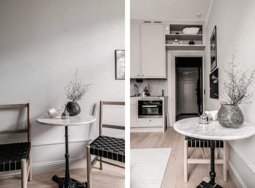 20平米北欧风单身公寓室内设计-15