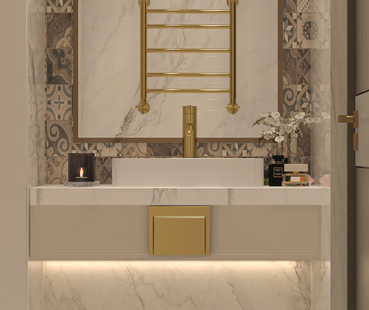 Kitchen and Coffe corner with Washing Area-11