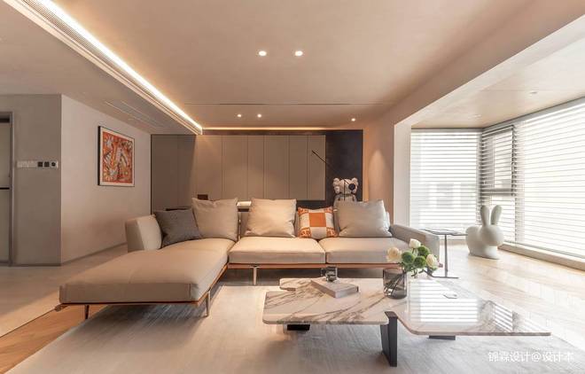 三居130平米装修案例·效果图 锦霖设计,归心之所-24