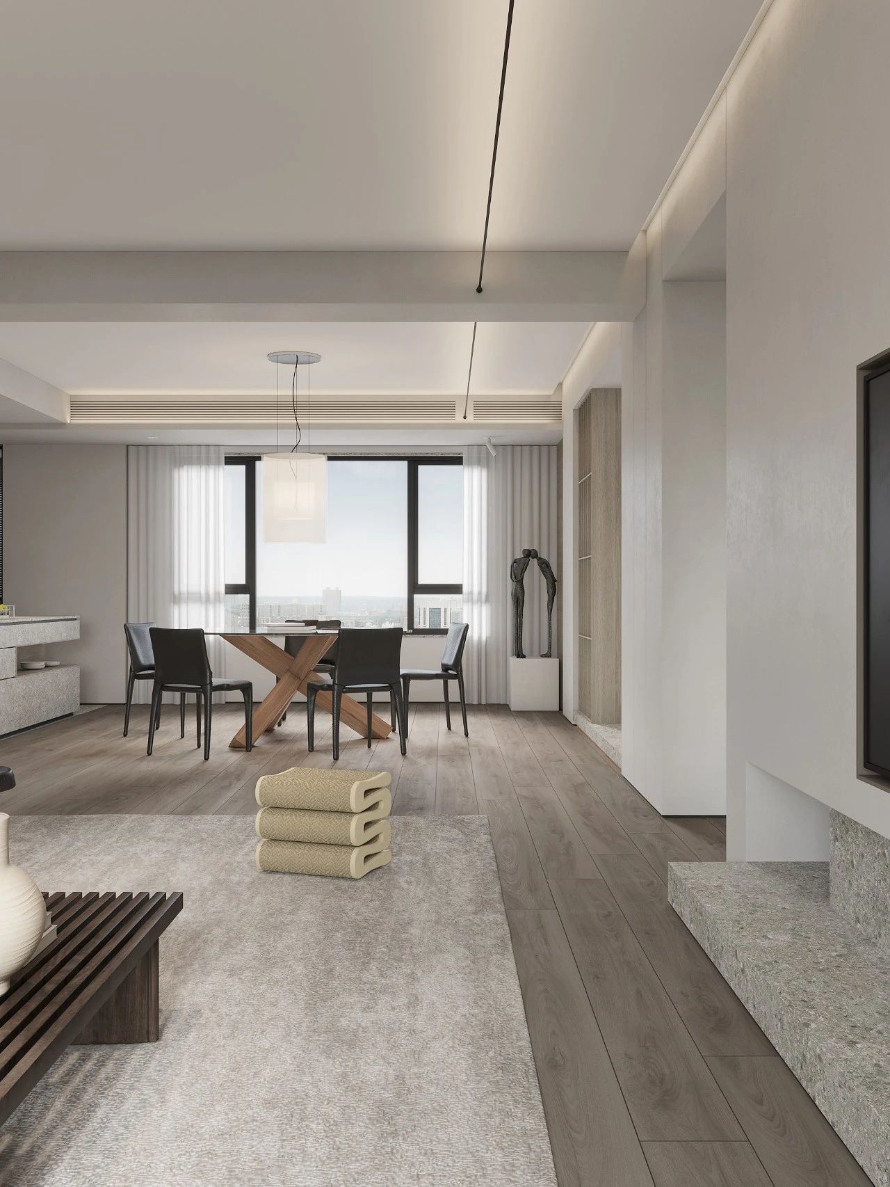 相由心生 · 瑞安顶跃户型现代简约设计丨中国浙江丨千上空间设计-22