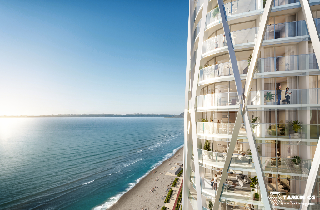TarkinCG - Seaside Luxury Hotel Project Render-3