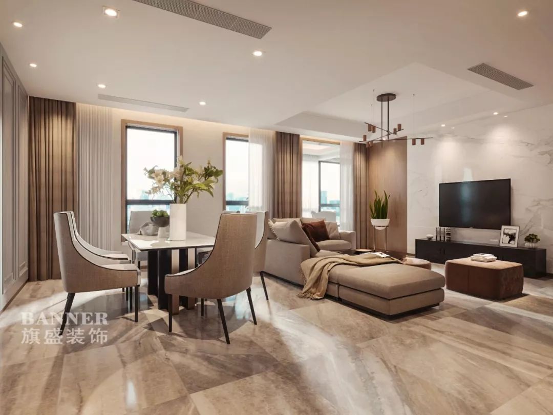 年轻小爸爸的 142㎡现代简约美式之家-16