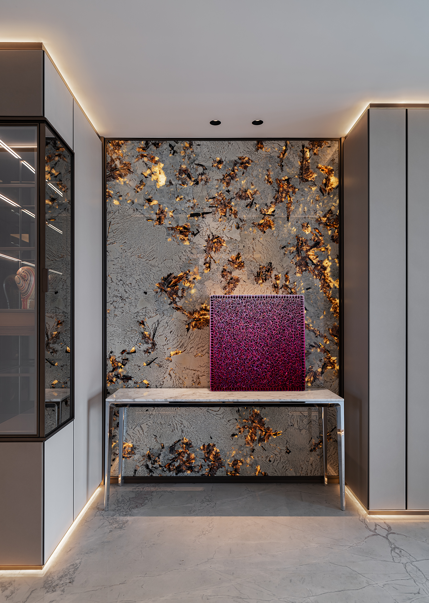 魔都陆家嘴 420㎡艺术大平层私人住宅丨中国上海丨循光空间-14