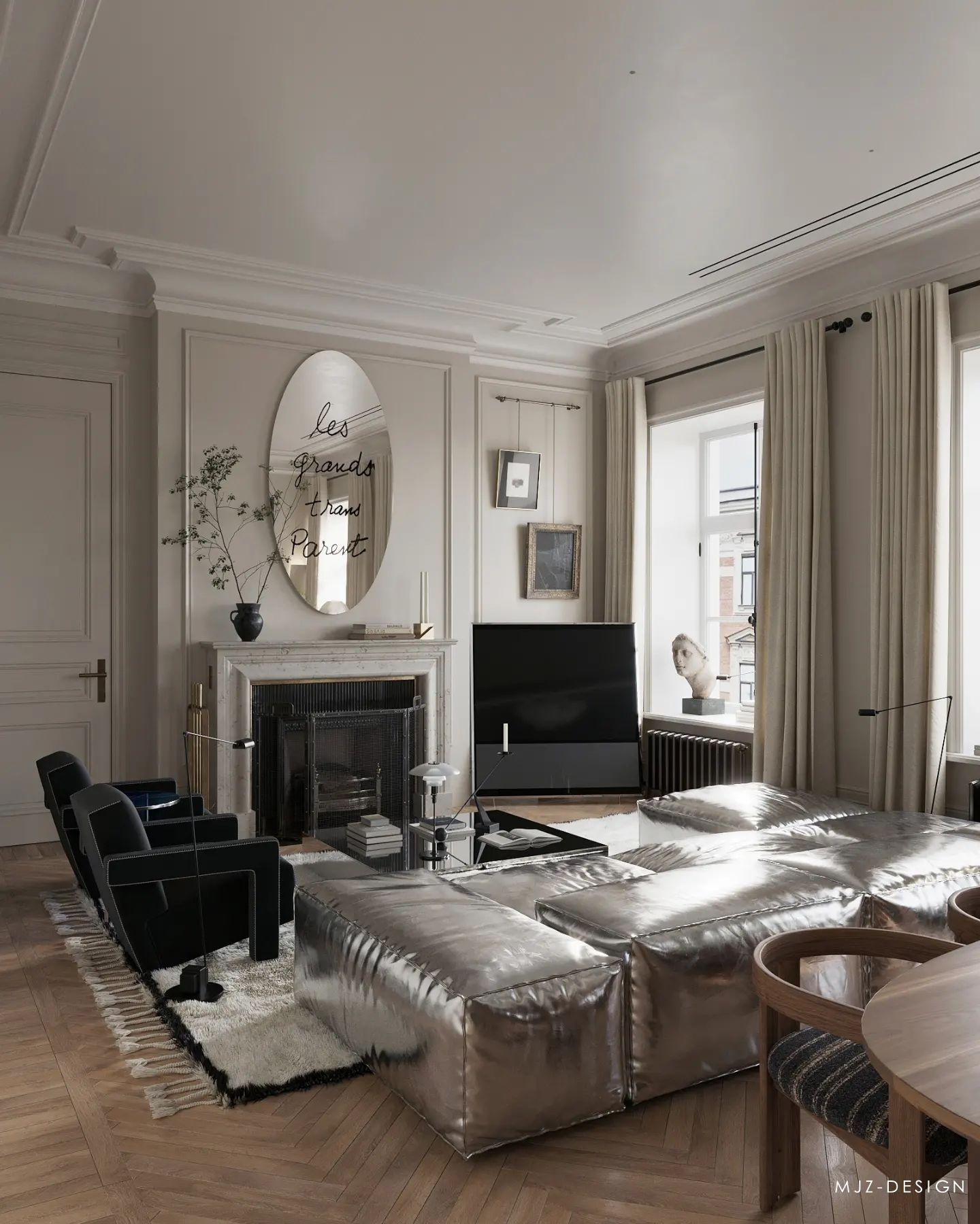 MOHOHUAYA HOUSE丨俄罗斯莫斯科丨YUNONA NEZVANKINA DESIGN-4