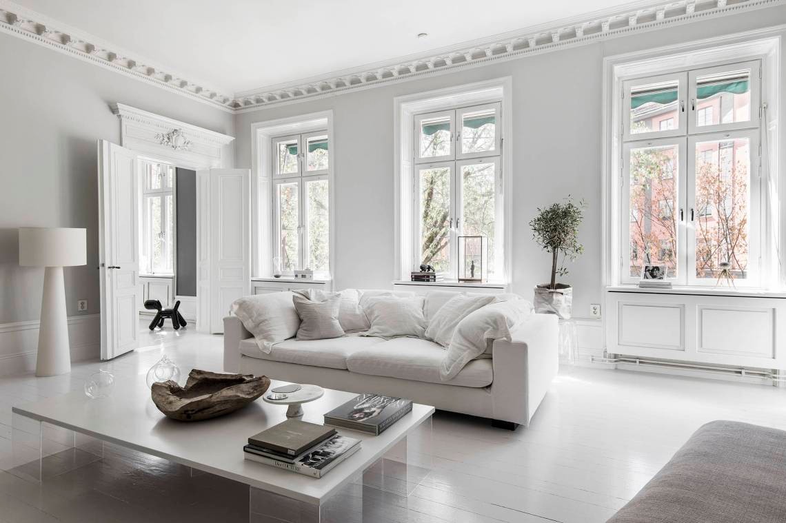 193㎡黑白两色的极简优雅家园-0