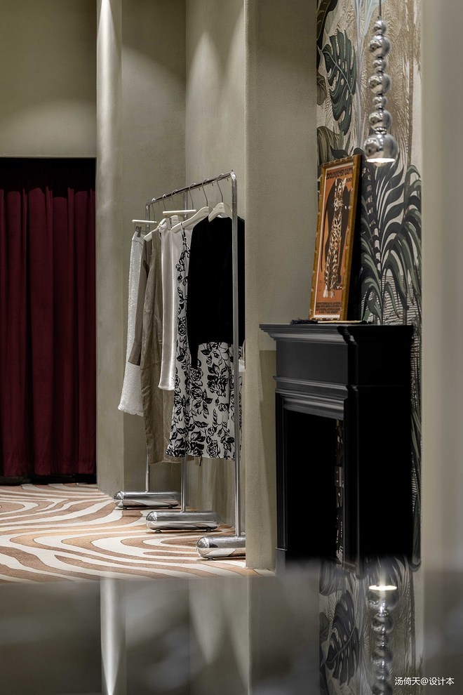 6万元商业展示60平米装修案例-24