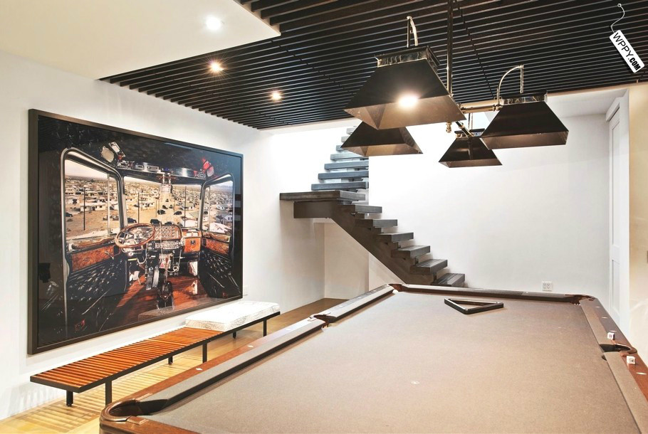 豪华别墅 现代风格美国纽约的联排别墅-4