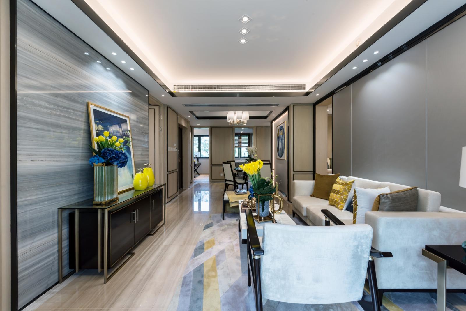 无锡红豆天壹華府A2户型  上海益善堂装饰设计-3