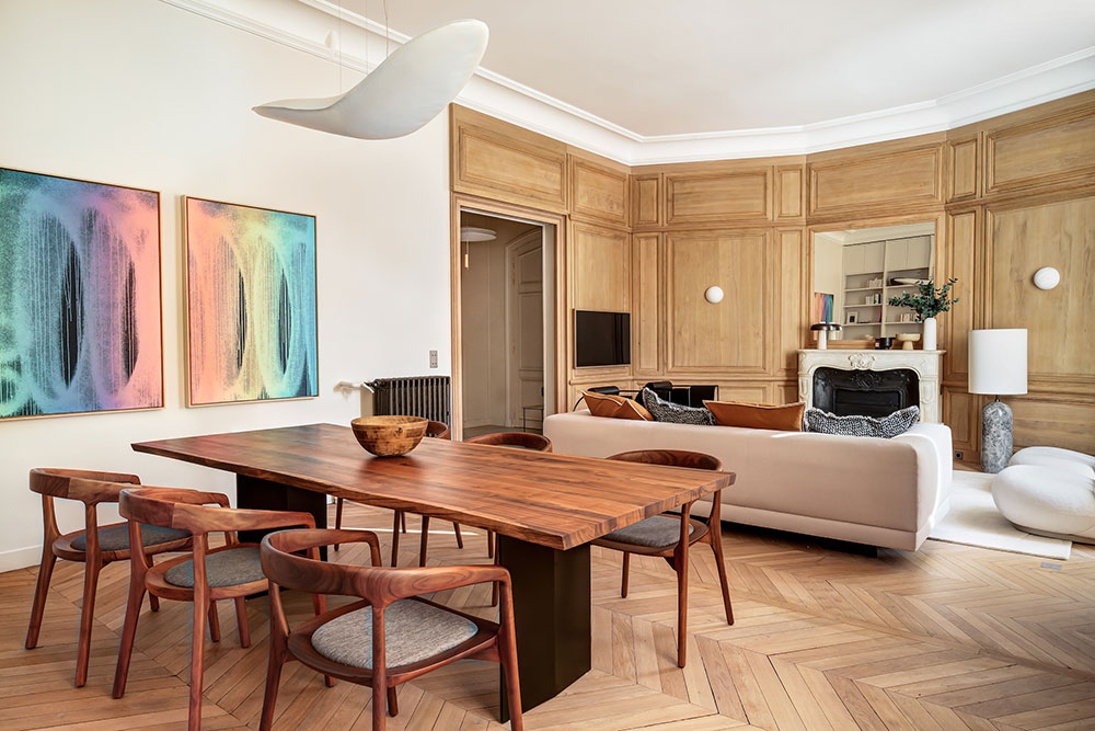 巴黎时尚公寓 | 古典与现代的完美结合-12