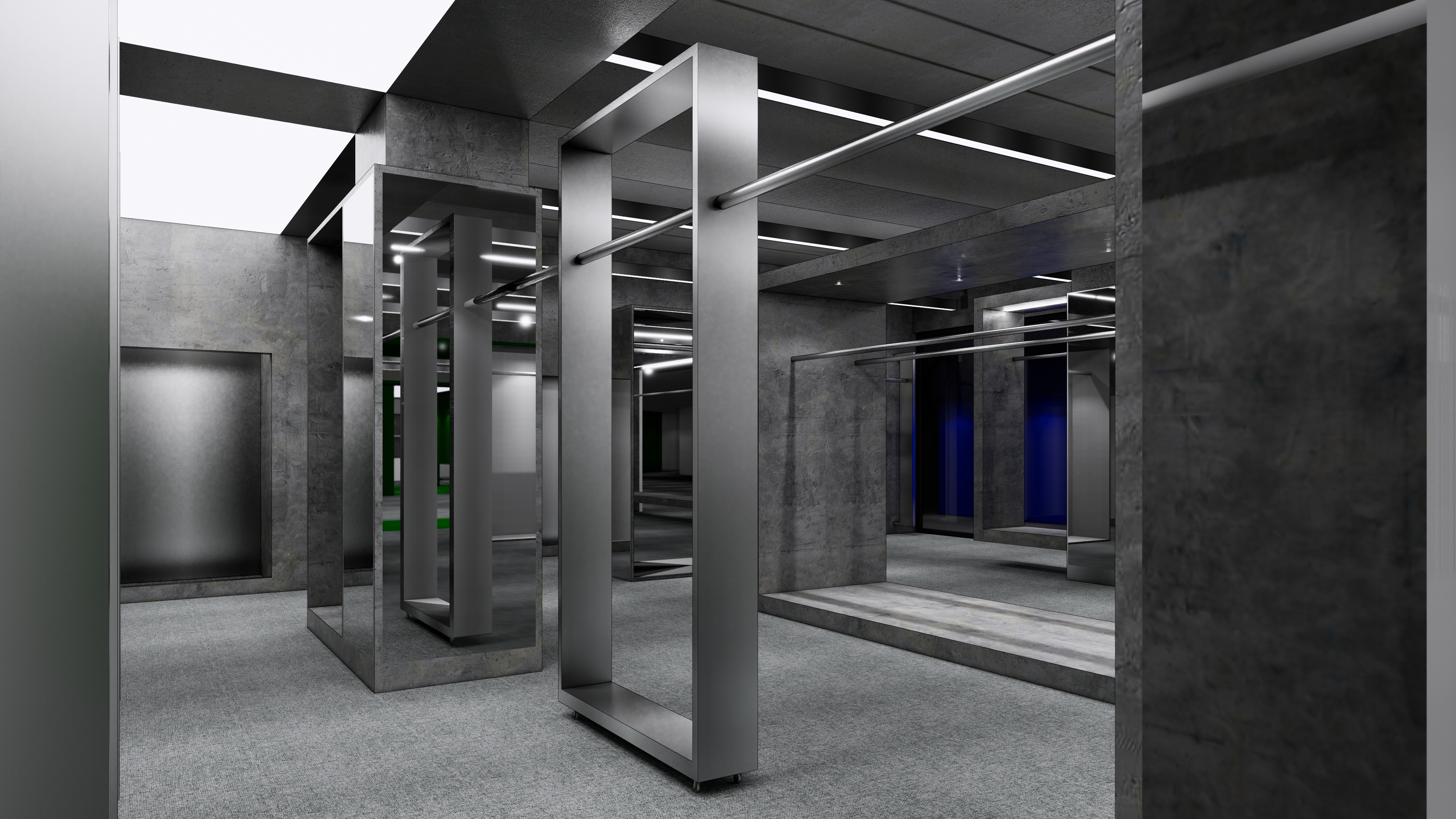 服装展厅集合店商业空间设计-28