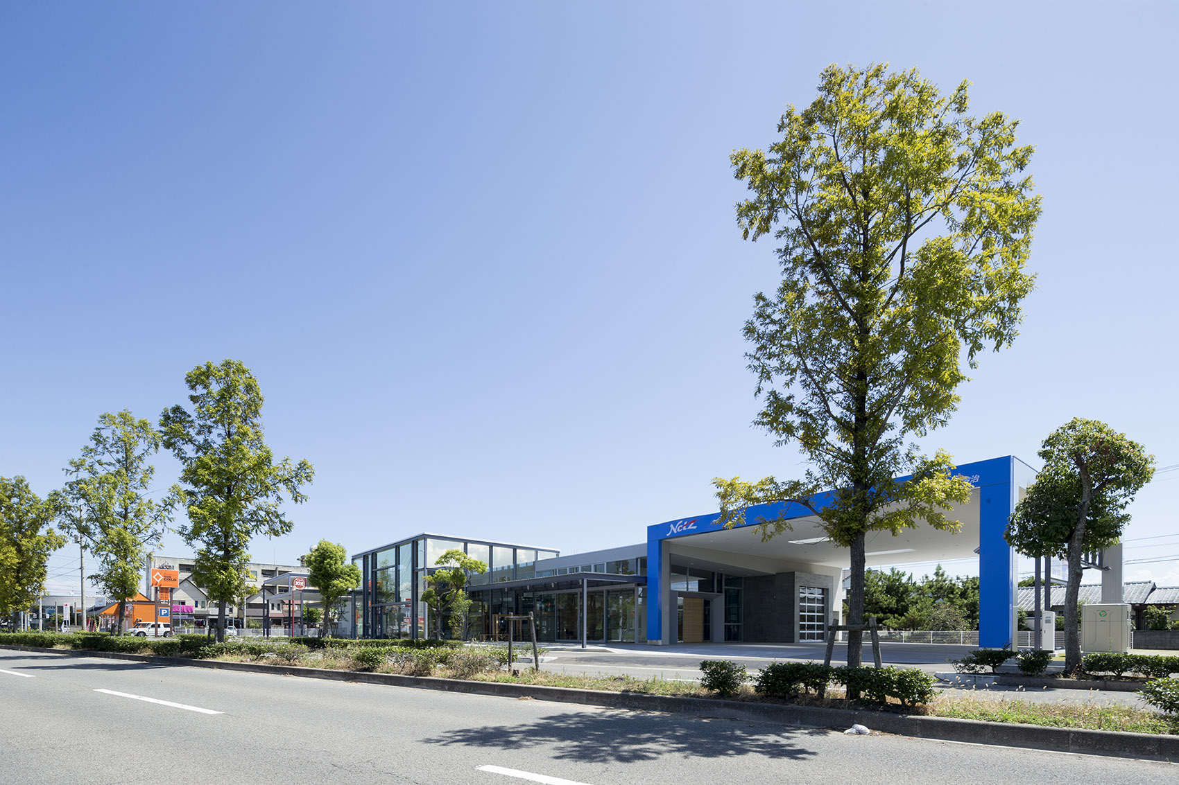 J. Spot Imabari汽车展室及服务商店，日本 / YANOAOYAMA Architecture Design-58