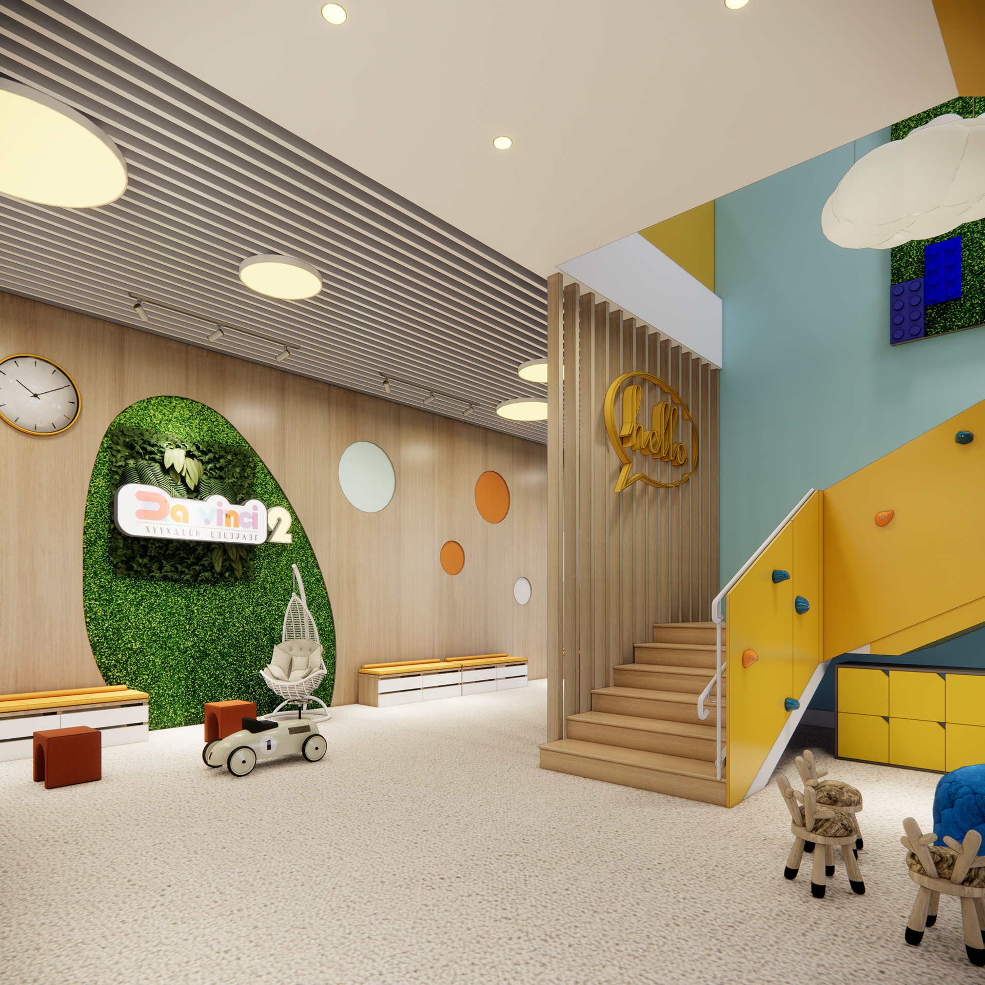 KINDERGARTEN INTERIOR DESIGN-1