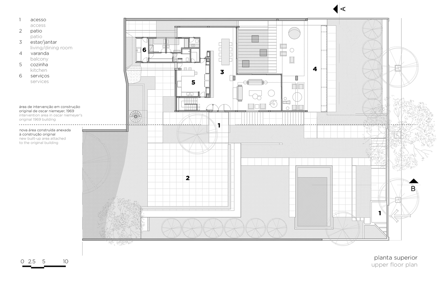 Itaúna House · 巴西里约热内卢的垂直景观别墅设计丨Siqueira + Azul Arquitetura-24