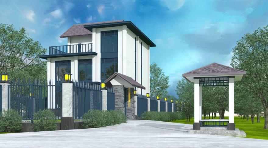 农村自建房别墅设计-18