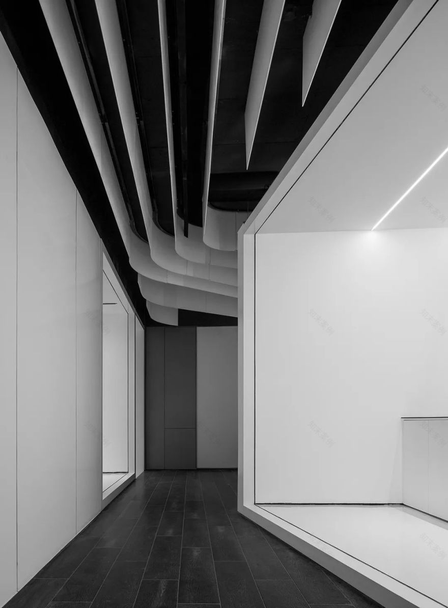 武汉圣惠康生物医药科技办公展厅 | 几何理性,寂静有力-47