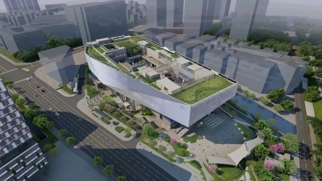 钢铁巨物|深圳文化馆新馆-1