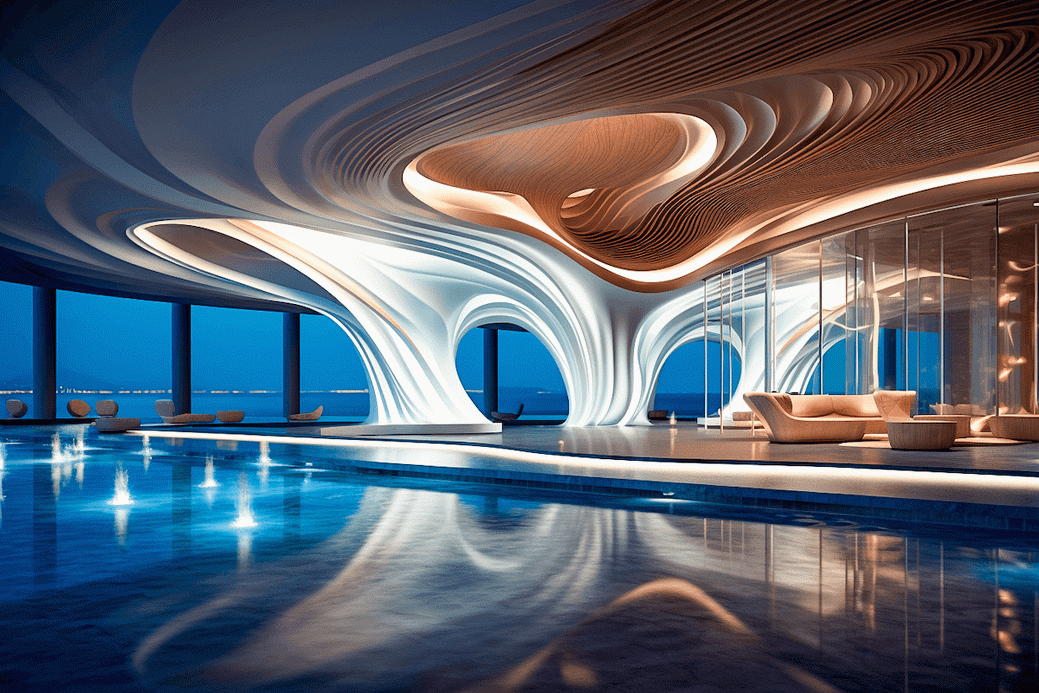 新加坡“波浪之美”未来几何空间丨梅罗里亚建筑师-10