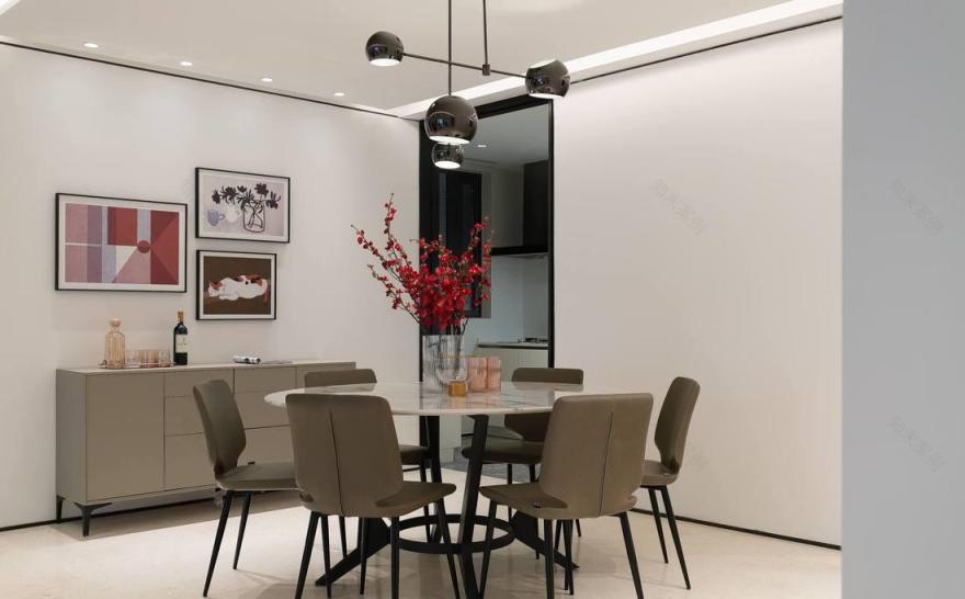 北欧风大平层注入活力色彩,展现高级美感-4